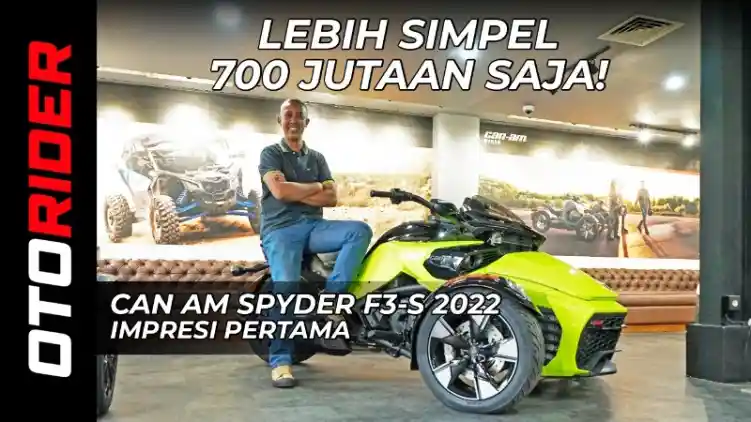 VIDEO: Si Sporty Can-Am Spyder F3-S 2022 - Review dan First Impression
