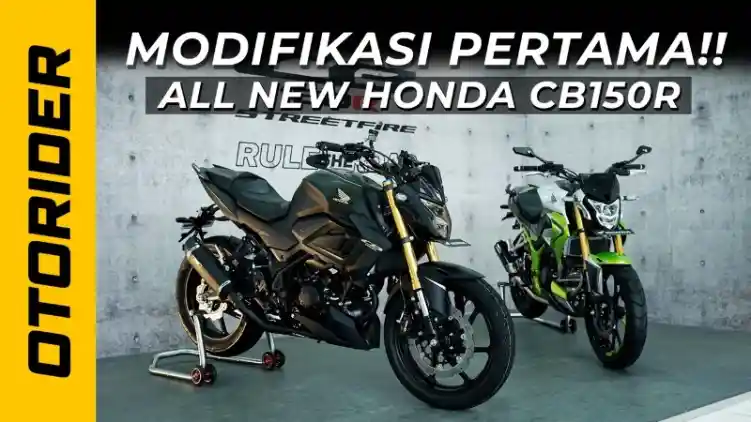 VIDEO: Inspirasi Modifikasi All New Honda CB150R Streetfire 2021 - Indonesia | OtoRider