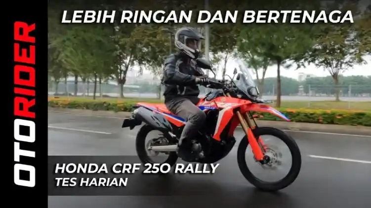 VIDEO: Tarikan Lebih Enteng! Honda CRF250 Rally 2021 Tes Harian