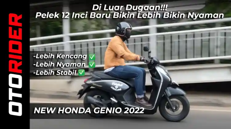 VIDEO: Tes Lengkap New Honda Genio 2022 Buat Riding Harian