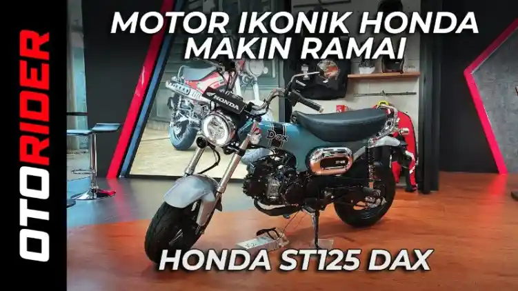 VIDEO: Honda ST125 Dax Tampil Perdana di GIIAS 2022 - First Impression