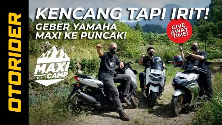 VIDEO: Camping Pakai Yamaha NMax, Aerox, dan Lexi - OtoRider | Maxi Camp 2021
