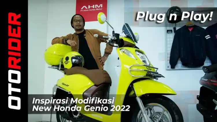 VIDEO: Modifikasi Honda Genio 2022 Bergaya Klasik