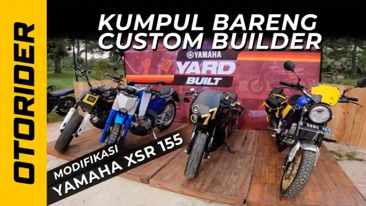 VIDEO: Keliling Bandung Bareng Builder Yard Built Indonesia Pakai Yamaha XSR 155 - Indonesia | OtoRider