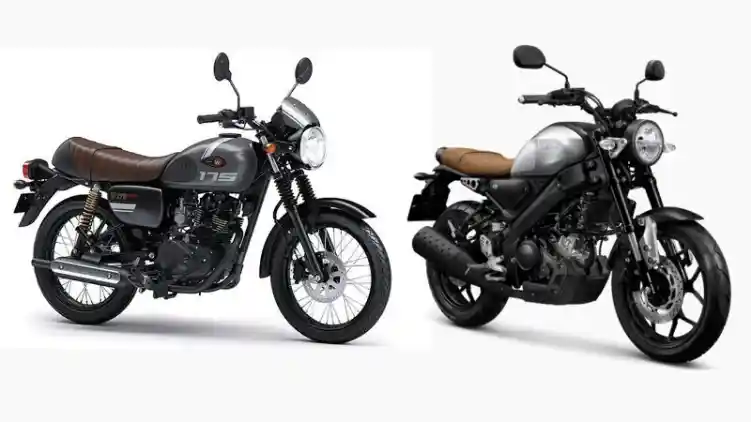 Intip Harga Terbaru serta Spesifikasi Yamaha XSR155 dan Kawasaki W175
