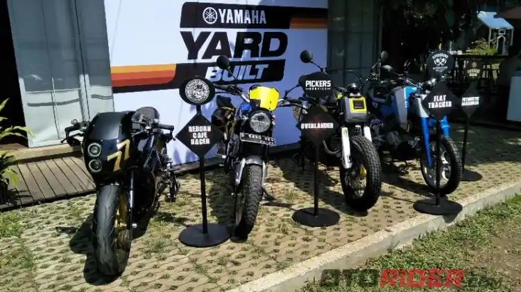 Keliling Bandung, Yamaha Gelar XSR 155 Motoride