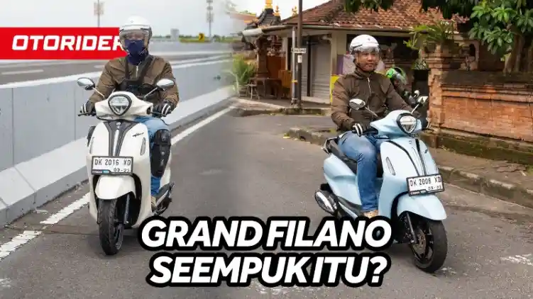 VIDEO: Yamaha Grand Filano Hybrid Connected 2023 - First Ride