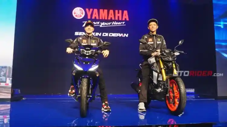Dua Rider MotoGP Hadir Dalam Peluncuran Motor Yamaha Terbaru di Indonesia