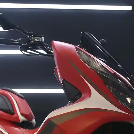 Modifikasi All New Honda PCX 150 Bergaya Si Setan Merah 