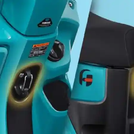 Bagasi Yamaha Fazzio Hybrid-Connected LUX dan NEO