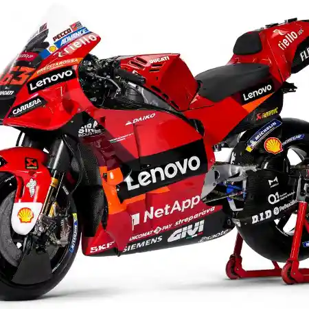 Francesco Bagnaia dan Jack Miller Ducati Lenovo MotoGP 2022