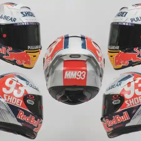 Helm Shoei Marc Marquez MotoGP Jerman 2021