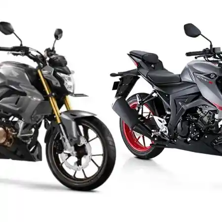 Honda CB150R 2021 dan Suzuki GSX-S150