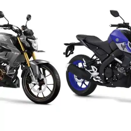 Honda CB150R 2021 dan Yamaha MT-15