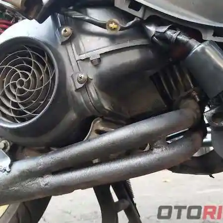 Honda Spacy 110 Bore-Up Mesin Jadi 220 cc Dua Silinder