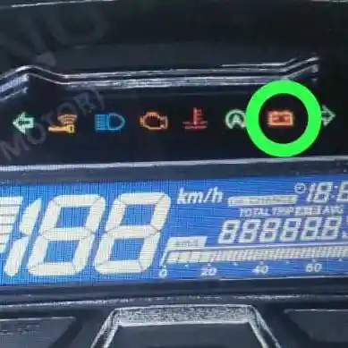 Indikator tegangan aki Honda Vario 160