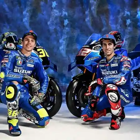 Joan Mir dan Alex Rins Suzuki Ecstar MotoGP 2022