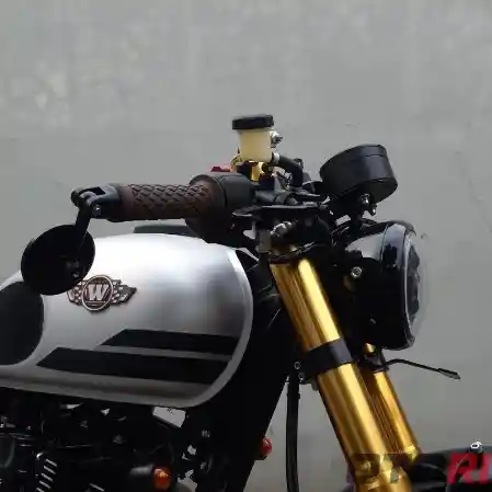  Cafe  Racer  Kekar Kawasaki W175 Ala Katros Garage