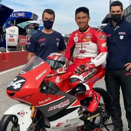 Mario Suryo Aji Honda Team Asia Moto3