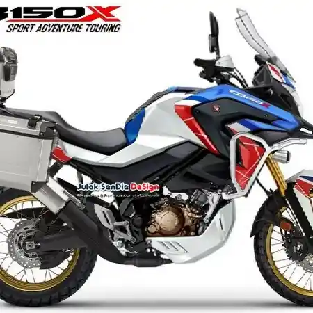 Modifikasi digital Honda CB150X 2021