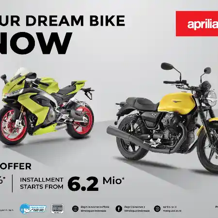 Promo Aprilia dan Moto Guzzi