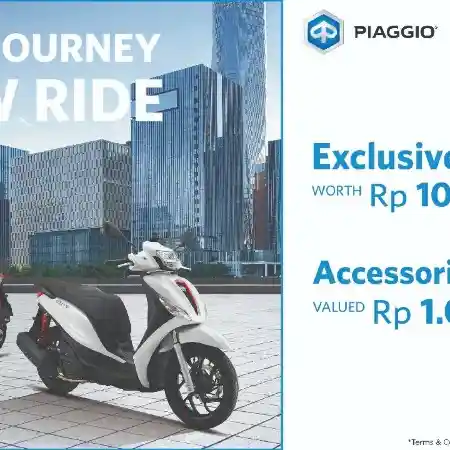 Promo eksklusif Piaggio Medley S ABS 2022