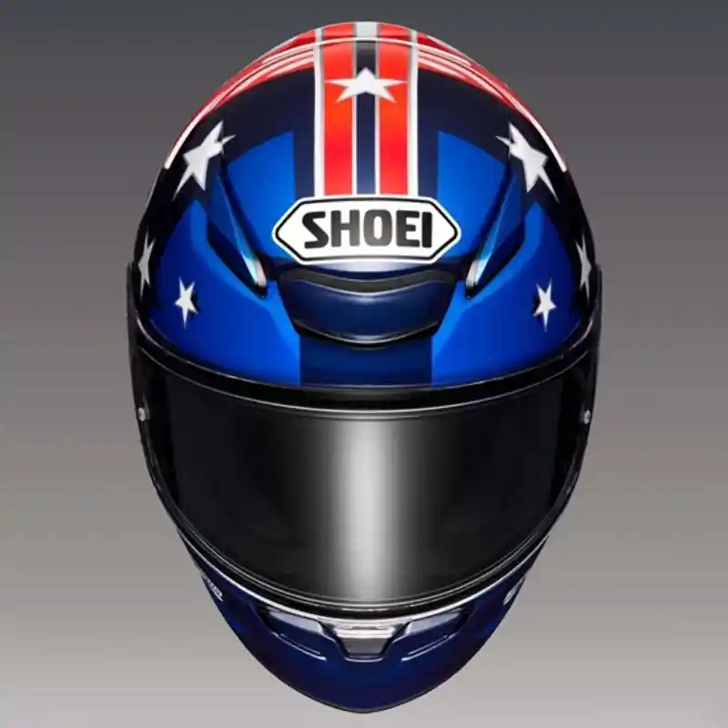 Shoei Luncurkan Helm Terbaru Z8 Edisi Marc Marquez American Spirit