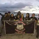 Malam Tahun Baruan Sekaligus Touring Wajib, Komunitas Cat Women Sambangi Pelabuhan Ratu 