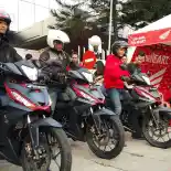 Honda Ajak Komunitas Buka Bareng Sambil Jajal Supra GTR 150