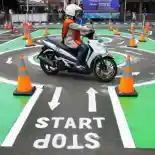 Tes Angka 8 dan Zig-Zag Pembuatan SIM C Akan Dikaji Ulang