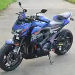 Modifikasi Kawasaki Z800 2015, Captain America Berkaki Mewah