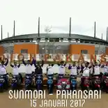 Kopdar Perdana Addresia, Sunmori ke Stadion Pakansari