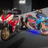 FOTO: Detail Modifikasi Yamaha Aerox Alpha 2025