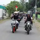 1.800 Rider Honda Rayakan Hari Merdeka