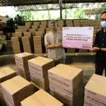 AHM Bagikan Ribuan Paket Sembako Kepada Pegiat Budaya