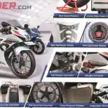 Harga Aksesori Resmi Suzuki GSX-R150, Mulai Rp 53 Ribu Harga Aksesori Resmi Suzuki GSX-R150, Mulai Rp 53 Ribu
