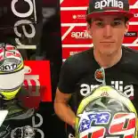 Ini Grafis Helm KYT Aleix Espargaro Untuk Nicky Hayden 