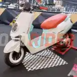 Motor Listrik Alessa SP Modifikasi Katros Garage Dipamerkan di IMOS+