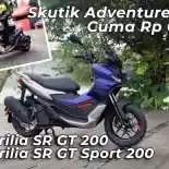 VIDEO: Bedah Lengkap Tampilan dan Sensasi Mengendarai Aprilia SR GT 200