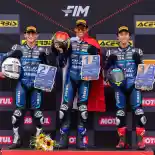 Arai Agaska Raih Kemenangan Perdana di FIM Yamaha R3 BLU CRU World Cup