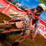Geber Honda CRF250R, Arsenio Algifari Rebut Podium di Kejurnas Motocross
