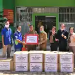 Yamaha Jambi Salurkan Ribuan Paket Sembako dan APD