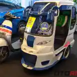 Becak Motor Listrik Nongol di GIIAS Medan 2019