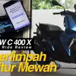 First Ride BMW C 400 X, Berlimpah Fitur Mewah - Galeri Foto dan Video