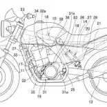 Bocoran Gambar Paten Motor Naked Honda Terbaru, CB250 2-Silinder?