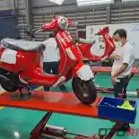 Pabrik Vespa Resmi Beroperasi, Butuh 3 Jam Buat Bikin Satu Unit Motor