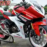 Modifikasi Honda All New CBR150R, Gaya Racing Look