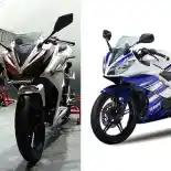 Komparasi Honda All New CBR150R vs Yamaha R15, Duel Sport Fairing 150cc