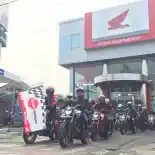 22 Club Honda Streetfire Jawa Barat Gelar Wisata Bahari Ke Pantai Pangandaran