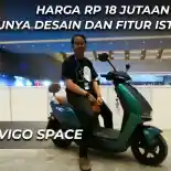 VIDEO: Davigo Space Mejeng di PEVS 2022 - First Ride